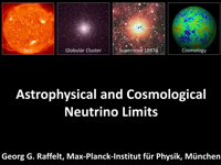 Astrophysical Neutrino Limits